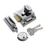 Yale B-706-CH-CH-40 706 Traditional Nightlatch, Bright Nickel