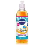 Ecozone Orange & Blossom Coconut Washing Up Liquid, Tough on Grease, Gentle Dish Washing Formula made with Natural Plant-Based Ingredients, Vegan Friendly Kitchen Detergent (500ml Bottle)