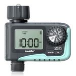 RAINPOINT Sprinkler Timer,Water Timer Programmable Garden Outdoor Hose Feature Timer with Rain Delay/Manual/Automatic Watering System,Waterproof Digital Irrigation Timer System for Lawns Pool,1 Outlet