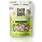 Sowgood Freeze Dried Sweets - Intensely Flavourful Sour Spheres Sweets, Freeze Dried Candy As Seen On TikTok (Made in USA)