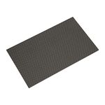 Carbon Fiber Sheets - 100% 3K Twill Matte Carbon Fiber Plate 75mmx125mm, Available in 0.5mm 1mm 1.5mm 2mm 3mm Thickness - Carbon Fiber Panel Board - Waterproof & UV Resistant(75x125x3.0mm)