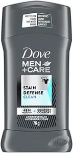 Dove Men + Care Antiperspirant Stick deodorant for 72H sweat & odour protection Stain Defense Clean anti-white marks and yellow stains 76 g