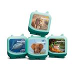 tonies Animal World: Record Breakers Audio Clever Pocket Tonie Set, for use with toniebox