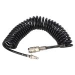 Air Compressor Coil Hose, Recoil Air Hose Pressure Resistant Durable Flexible Lightweight Coiled Air Hose for Car Motorcycle (7m/23ft)