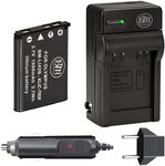 BM Premium LB-012 Battery and Battery Charger for Kodak KLIC-7006, PIXPRO FZ55, FZ55-BK, FZ53 Cameras