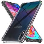 Lustree Back Cover for Samsung Galaxy A70s (Silicone|Transparent)