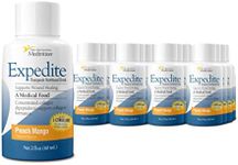 Medtrition Expedite Liquid Collagen - 30x More Collagen Peptides Than Powders, Supports Wound Healing, Surgery Recovery, Diabetic Foot Ulcers, Skin Health and More (Pack of 24 Bottles)