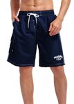 MENS LIFEGUARD SWIMSUIT Navy Large