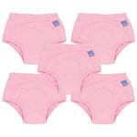 Bambino Mio, Reusable Potty Training Pants for Boys and Girls, 5 Pack, Light Pink, 3+ Years