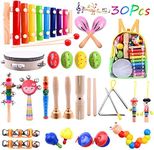 ELECLAND 30 Pcs Musical Instruments