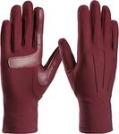 isotoner Women’s Spandex Cold Weather Stretch Gloves with Warm Fleece Lining