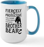 CafePress Fiercely Protective Brother Bear Mugs 15 oz (444 ml) Ceramic Coffee Mug