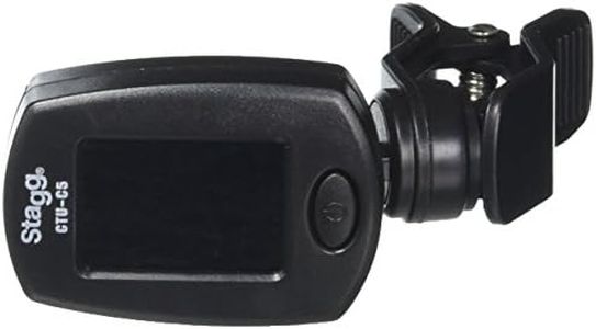 Stagg CTU-C5 BK Backlit Clip-On Chromatic Tuner