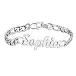 PROSTEEL Custom Bracelets Name Bracelets for Women Hand Bracelet Custom Bracelets for Women