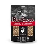 PureSnacks Freeze Dried Chicken Breast 9.2oz/261g Dog Treats, Made in USA, White (2PS261PO4)