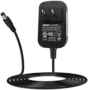 MyVolts 9V Power Supply Adaptor Compatible with/Replacement for TC Electronic Ditto Looper Effects Pedal - US Plug