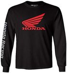 Factory Effex 'Honda' Long Sleeve T-Shirt (Black, Large)