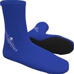 Nordic Essentials Beach Socks (1 Pair) Wear in Sand, Playing Volleyball & Soccer - Kids, Women & Men - 1 Year Warranty (Blue, XS)