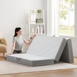 Puzdaz Foldable Mattress Queen, 6 I