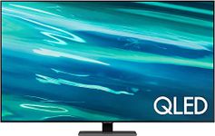 Samsung 65 Inch Q80A QLED 4K Smart TV (2021) - HD QLED TV With Wide Viewing Angle Boundless Screen, Alexa Built In, Smart TV Streaming, 100% Colour Volume Picture, Ultrawide Game View, QE65Q80AATXXU