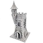 QP3D - Watchman's Tower Wizard's Terrain Scenery for Tabletop & RPG 28-32mm Miniatures Wargame Props DnD D&D, 3D Printed and Paintable