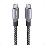 Anker Prime USB C to USB C Cable, 240W Fast Charging Cord, Upcycled-Braided Nylon with 100-Year Bend Durability for iPhone 17 Series, MacBook, Galaxy S24(1 FT)