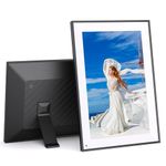 Digital Photo Frame 10.1-inch Digital-Picture-Frame - 32GB Digital Frame, IPS Touch Screen, Auto-Rotate, Light Sensor, Easy Setup to Share Photos Videos via APP Email, Gift for Family Friends