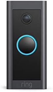 Ring Video Doorbell Wired | Use Two-Way Talk, advanced motion detection, HD camera and real-time alerts to monitor your front door (wiring required)