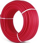 VEVOR Oxygen Barrier PEX Tubing - 1/2 Inch X 900 Feet Tube Coil - EVOH PEX-B Pipe for Residential Commercial Radiant Floor Heating Pex Pipe (1/2" O2-Barrier, 900Ft/Red)