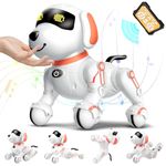 Chridark Toys for 3-8 Year Old Kids Boys: Robot Dog Remote Control Robot Gifts for Age 3 4 5 6 7 8 Years Old Kids Girls Birthday Presents Toy Little Pets Dog Toys Alive Robotic Dogs RC Toy