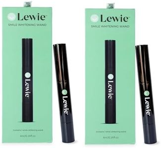 Lewie Teeth Whitening Wand - Dentist Developed Whitening Pen for a Bright Smile - Effective, Safe, with Natural Ingredients, Enamel Friendly Technology, No Harsh Chemicals or Abrasives 4 oz