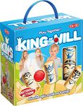 Tactic 54891 King of The Hill | Outdoor Hit The Target Throwing Set | Beach Game Ideal for Camping, Picnics & Garden Play | Family Fun | 2+ Players | Age 6+, Blank