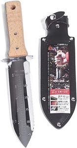 Herramienta multifunción de jardín, trasplantador Hori Hori de Acero Inoxidable - Nisaku Hecho en Japón