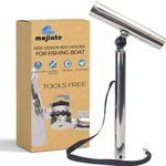 Mojiate Fishing Rod Holder 316 Stainless Steel, Adjustable for Marine Boat Yacht