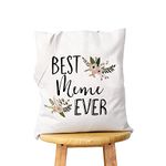 WCGXKO Best Meme Ever Grandma Gift Meme Gift Zipper Makeup Bags Travel Waterproof Toiletry Bag Accessories, Best Meme tote, Best Meme Tote