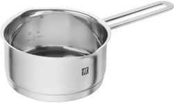 ZWILLING Pouristic 65565-160-9 Pouristic Sauce Pan, No Lid, 6.3 inches (16 cm), One-Handed, Stainless Steel, 3-Layer Bottom Structure, Induction Compatible, 3.9 gal (1.5 L)