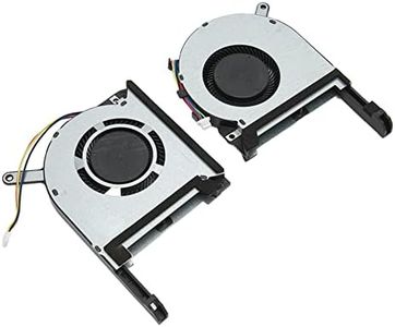 Laptop CPU GPU Notebook Cooling Fan for Asus TUF Gaming FX505DU FX505DY FX505GT FX505DD, Replacement Internal Cooler. (CPU and GPU Fan)