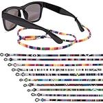 EAONE 10 Pcs Glasses Strap Glasses Chain Retainer Sunglass Strap Eyeglass Holder Strap Glass Cord Lanyard Unisex Safety Glasses String (Colorful)