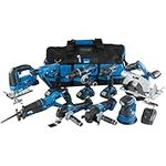 Draper 17763 Storm Force® 20V Power Tool Cordless Kit (14 Piece) Includes Storage Bag 2 x 20v 2.0Ah Batteries plus 1 x 20v 4.0Ah Battery