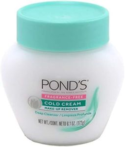 Ponds Cold Cream Make-Up Remover Fragrance-Free 6.1 Ounce (Pack of 2)