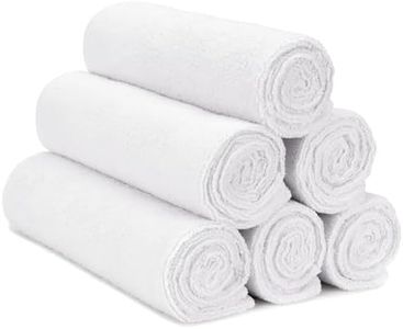 S&T INC. Microfiber Gym Towels, Yoga Towel for Home and Gym Bag, 16 Inch x 27 Inch, 6 Pack
