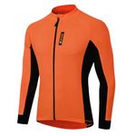 MEETWEE Men’s Cycling Jersey, Long Sleeve Biking Cycle Tops Quick Dry Breathable Mountain Bike MTB Shirt Racing Bicycle Clothes