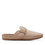 Clarks Womens Brookleighmule Light Sand Sde (26169953) UK-3.5