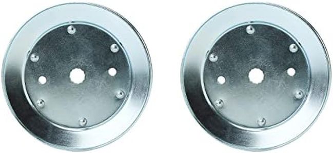 VIRTIONZ Spindle Pulley Compatible with AYP 195945 197473 & Husqvarna 532195945 6 1/4"(160mm Exact) Spindle Drive Pulley is for 42" and 46" Mower Decks 2pack