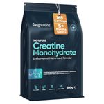 Creatine Monohydrate Powder 500g (165 Servings) | 200 Mesh Micronised, Unflavoured & Vegan | Creatine Powder | Performance & Muscle Strength | Creatine Nutritional Supplements for Post & Pre Workout