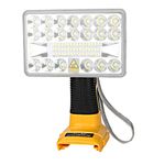 for Dewalt Torch, 2000LM LED Work Light for Dewalt 18v 20v Lithium-ion Battery, 18W Portable Floodlight and Spotlight Handheld Flashlight with USB-A Charging for Camping Jobsite Garage Emergency