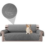 FXTYK Sofa Covers 3 Seater Couch Covers Settee Covers Sofa Protectors from Pets Non Slip Sofa Covers Dog Couch Cover Pet Couch Covers Waterproof Sofa Cover(Light Grey