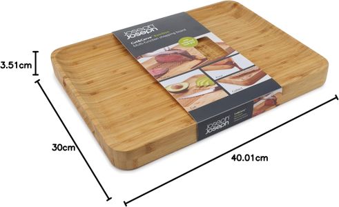 Joseph Joseph Large Bamboo Chopping Board – Durable Cutting Surface