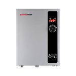 Tankless Water Heater Electric 18kW 208~240 Volt, thermomate On Demand Instant Endless Hot Water Heater, Digital Temperature Display Easy Installation, for Residential Whole House Shower, 76A GRAY