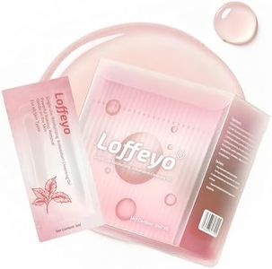 Loffeyo 40ct Cleansing Oil Pods, Individually Wrapped Travel Makeup Remover